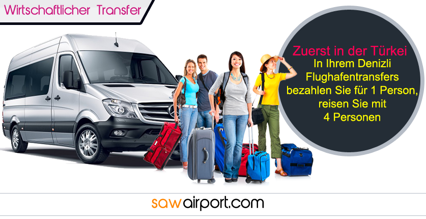 Denizli Flughafen Wirtschaftlichen Transfer