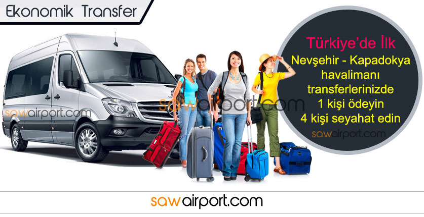 Nevşehir - Kapadokya Havalimanı Ekonomik Transfer